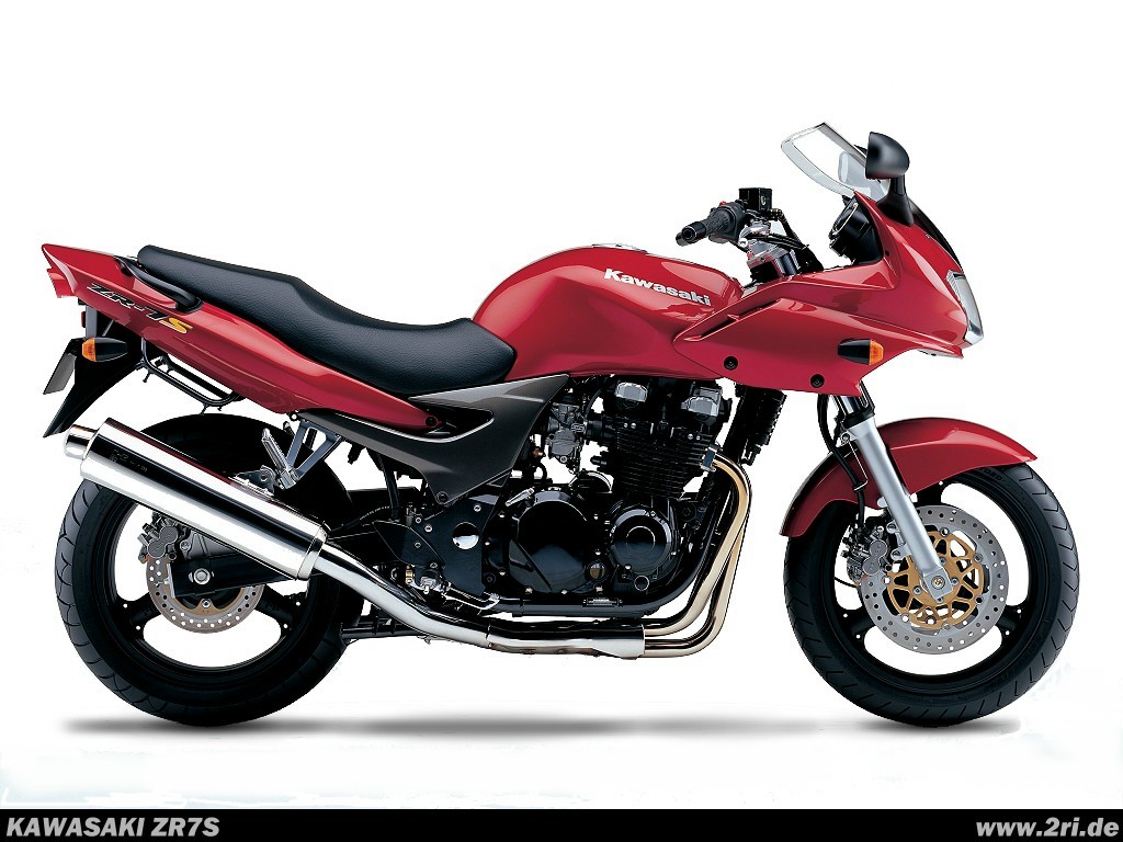 Купить мотоцикл Kawasaki ZR 7S 2001 (серебряный) с 