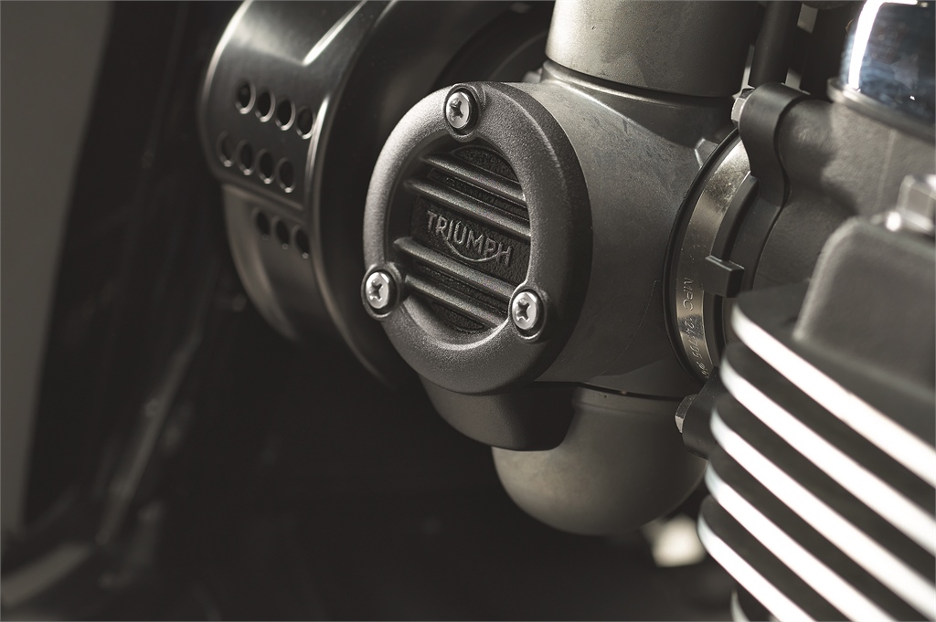 TRIUMPH BONNEVILLE T120 2016-2022 Lange Graue Bremse & Kupplungshebel