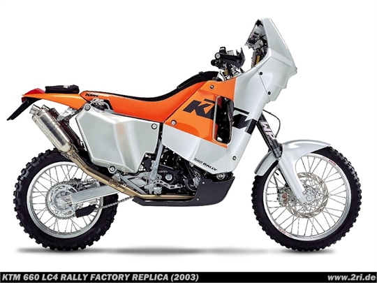 KTM 660 LC4 Rally Factory Replica (2003)