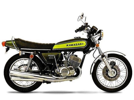 Kawasaki 500 H1 "Mach III" (1973)
