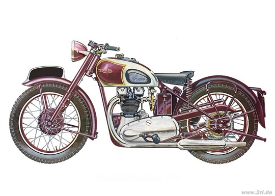 Triumph 500-SpeedTwin (1948)