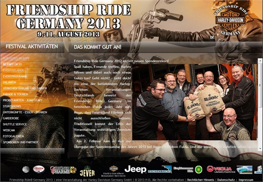 Friendship Ride Germany 2013