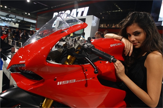 EICMA 2011: Ducati 1199 Panigale ist schönstes Motorrad