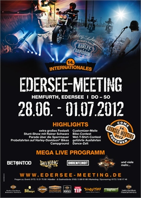 Harley-Davidson lädt wieder zum Edersee-Meeting