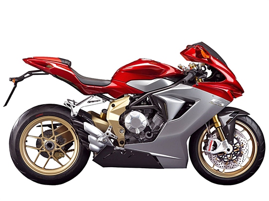 MV Agusta präsentiert das Sondermodell F3 "Serie Oro"