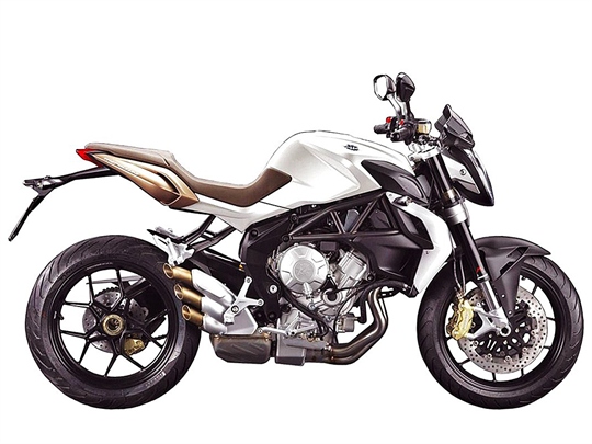 MV Agusta stellt die Neue (Kleine) Brutale 675 auf der EICMA 2012 vor.