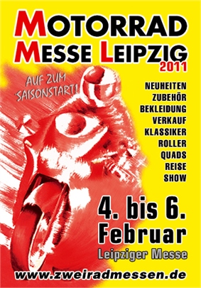 Motorradmesse Leipzig mit allen Neuheiten