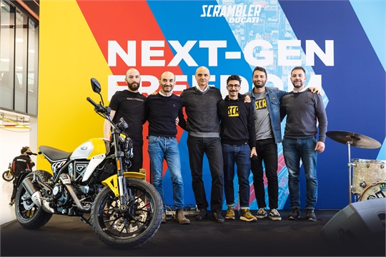 Die Produktion der neuen Ducati Scrambler® läuft 