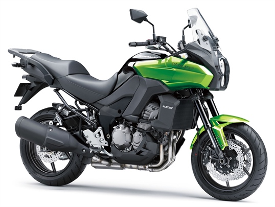 2014er Versys 1000 mit Zwei neue Farben.