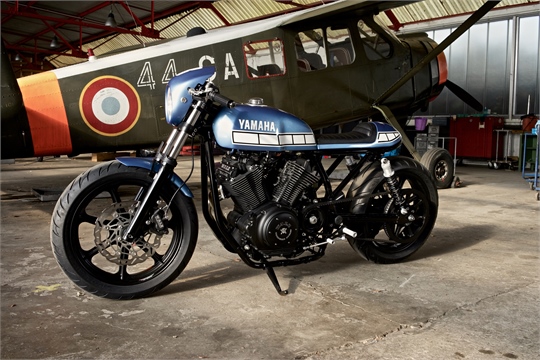 Yamaha-Yard-Built: Aus einem Chopper wird ein Café Racer