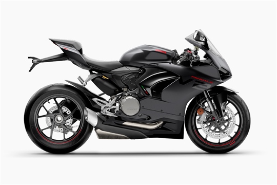 Neue Black on Black-Lackierung für die Panigale V2