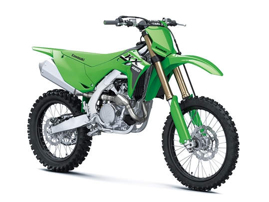 Erster Blick auf die brandneue Kawasaki KX450 mit Modelljahr 2024