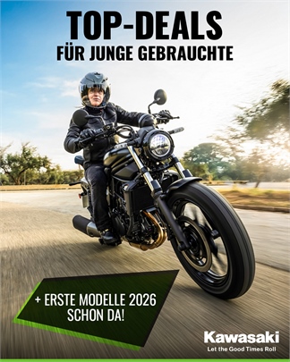 Fahrspaß trifft Preisvorteil - Top-Deals von Kawasaki: Schnäppchen & Neuheiten sichern