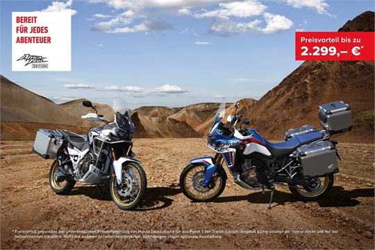 Honda Africa Twin als Travel-Edition