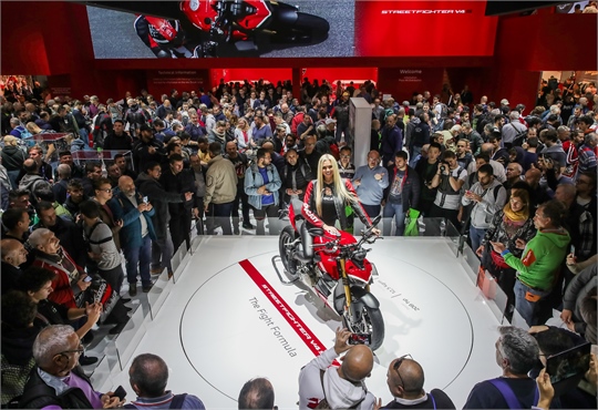 Ducati Streetfighter V4 zum „schönsten Motorrad“ der EICMA 2019 gewählt 