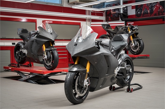 Die Produktion der MotoE-Motorräder für die Saison 2023 läuft 
