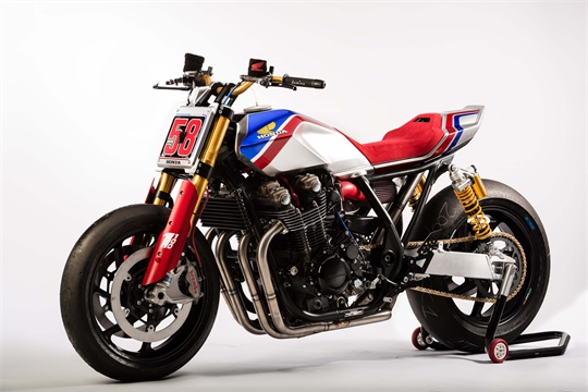 Honda: Konzept-Bike CB1100TR zu Ehren von Simoncelli