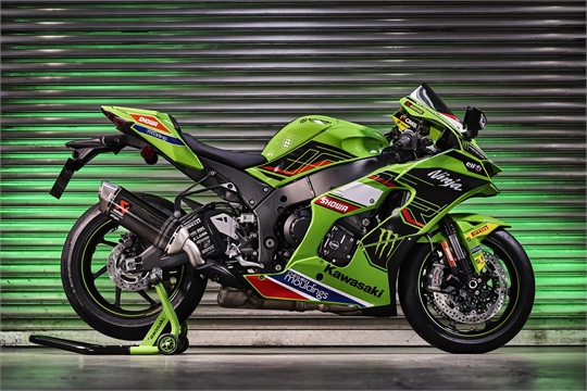 Ninja ZX-10RR als WSBK-Edition im KRT-Look auf 