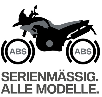 BMW Motorrad ABS weltweit serienmäßig ab Modelljahr 2013