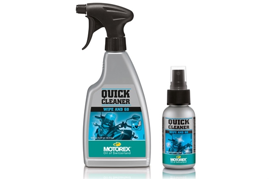Ausprobiert: Motorex Quick Cleaner – Kleine Flasche mit großer Wirkung