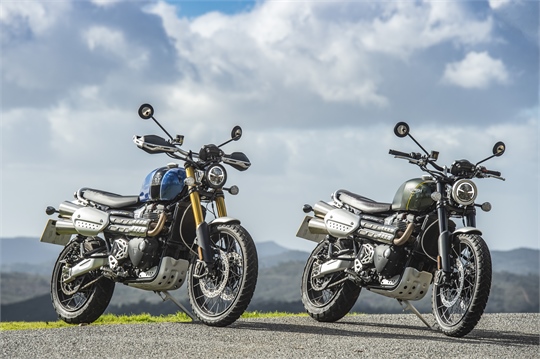 Performance in Bestform: TRIUMPH Scrambler 1200 XC/XE