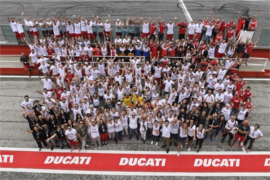 Besucherrekord bei der 10. Ausgabe der World Ducati Week 