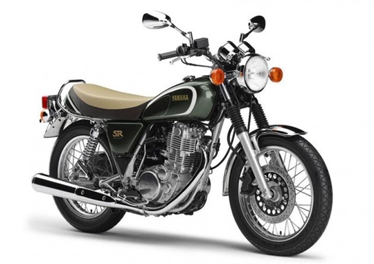 Yamaha legt für 2014 in Japan Sondermodell der SR400 auf