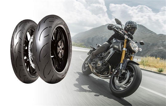 Dunlop Sportsmart 2 passt an 160 Motorräder