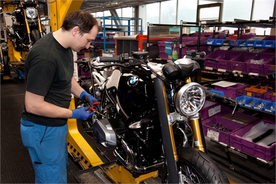 BMW startet Produktion der R Nine T