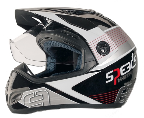 Speeds X-Street: Crosshelm mit Visier