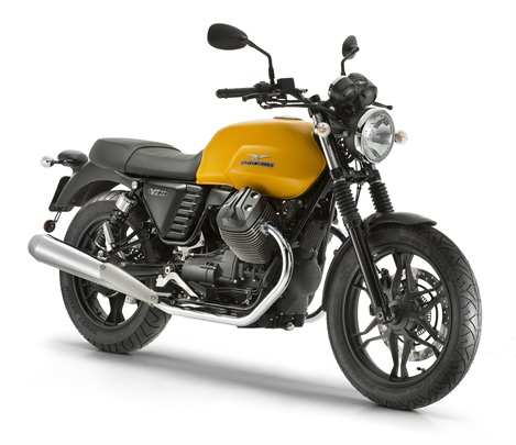 Intermot 2014: Moto Guzzi legt kräftig Hand an die V7