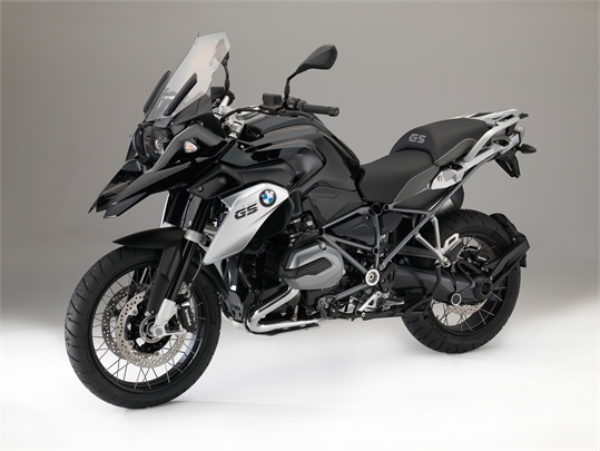 BMW R1200GS als schwarzes Sondermodell