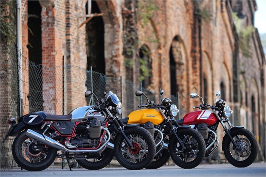 Moto Guzzi V7 mit 1000-Euro-Gutschein