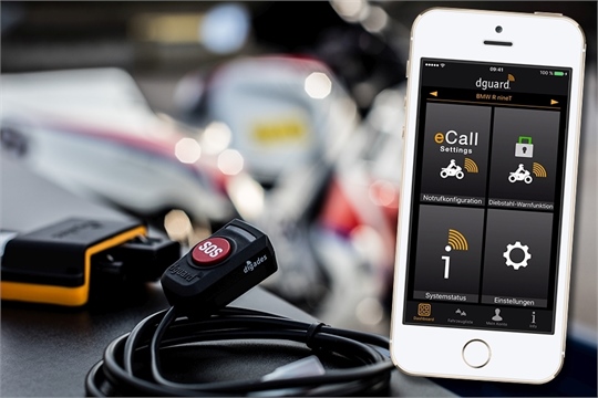 Das weltweit erste E-Call für Motorräder ist auf dem Markt
