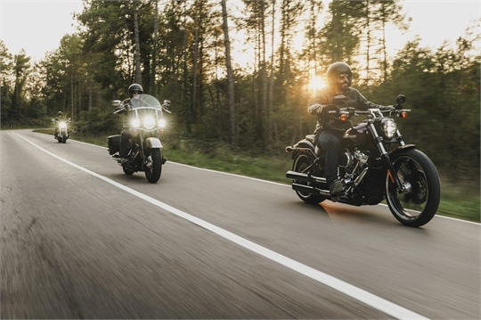  Probe fahren und wieder einsteigen mit Harley-Davidson