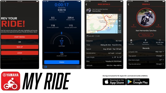 Yamaha bietet barrierefreie Motorrad-App