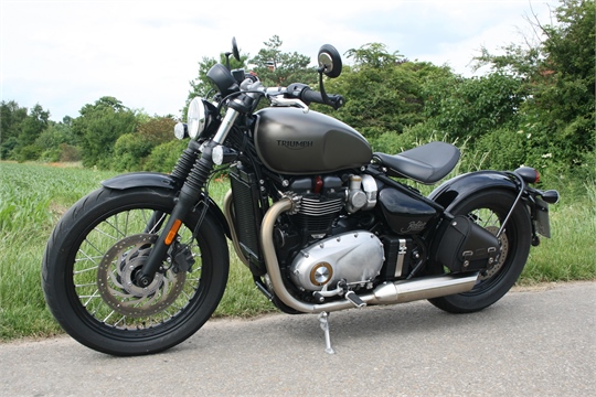 Fahrbericht Triumph Bonneville Bobber: Past perfect