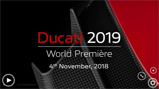 Ducati World Première im Livestream: Erleben Sie die Modellhighlights 2019 live!