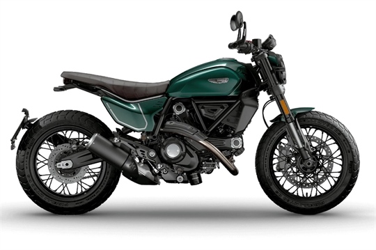 2026 - Ducati Scrambler Nightshift - ab sofort in Emerald Green erhältlich