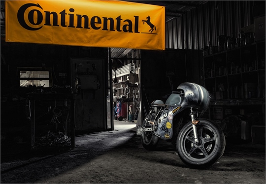 Conti-Reifenoptionen für Cafe Racer