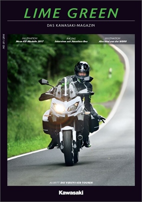 Neues kostenloses Kundenmagazin von Kawasaki