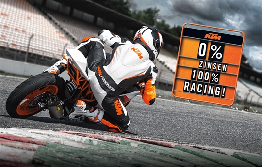 0 % ZINSEN, 100 % RACING